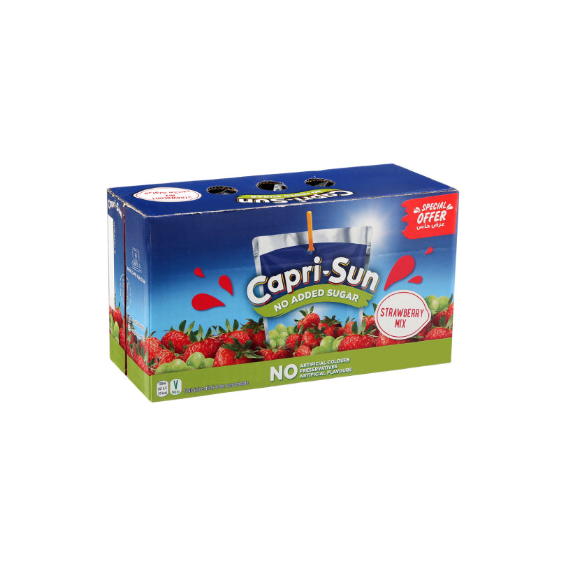 Capri Sun Strawberry Mix Juice Carton 40x200ml